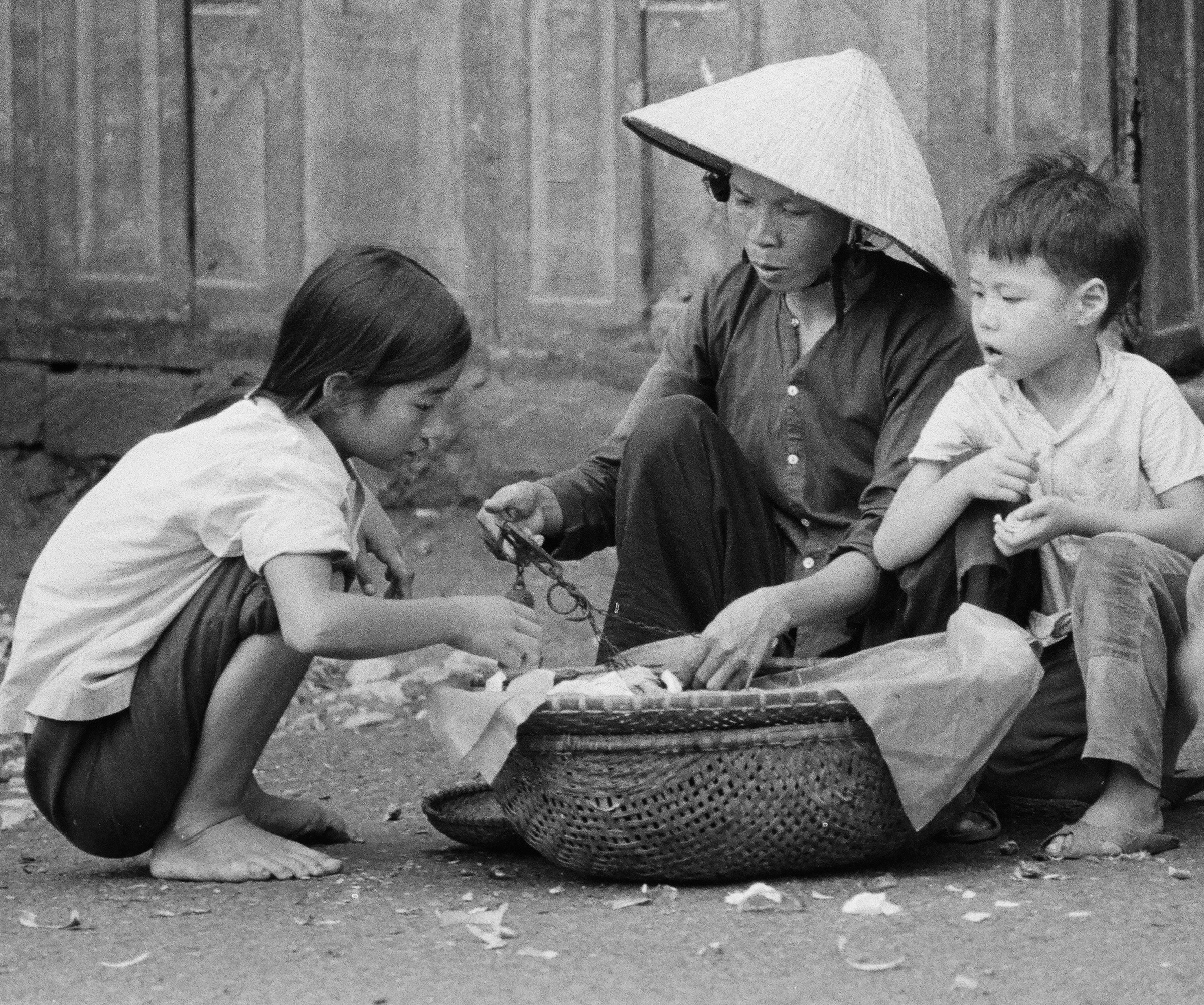 Selling food in the “outside” market.